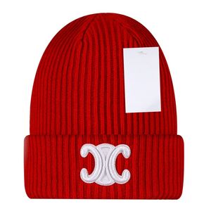 Designer beanie luxo gorro malhas chapéu temperamento versátil gorro chapéu de malha quente carta design chapéu presente de natal muito bom chapéu N-6