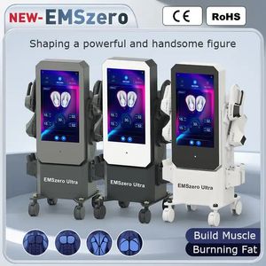 Lastest EMSzero Ultra 14 Tesla with RF EMS muscle Sculpt slimming equipment muscle Stimulator Device HI-EMT Emslim NEO Beauty Machine make body slim and stronger