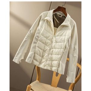Plocka upp läckan! French High-End Lightweight Black Gold Light Outdoor Shicing Color Contrast Sticked 90 White Goose Down Slim Fit Down Down Down