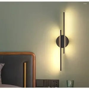 Vägglampa skåp dörrhandtag garderob modern minimalistisk high-end lyxlåda svart guld kinesiska