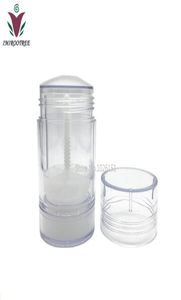 5 peças 30g 30ml 1oz transparente transparente vazio redondo plástico desodorante recipientes lábios tubos para batom 9477454