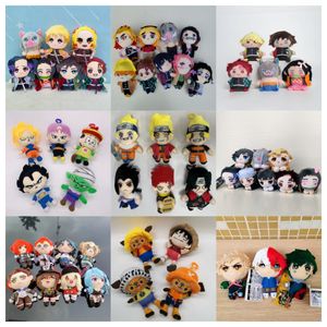 Wholesale Stuffed Doll Japanese cartoon keychain plush doll anime doll pendant grab machine doll