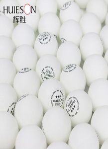Huieson 100pcslot環境Ping Pong Balls Abs Plastic Table Teable Tennis Balls Professional Training Balls 3 Star S40 28G T19094194125