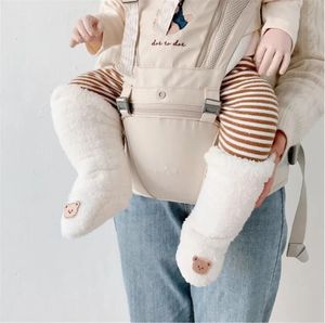 Calzini per bambini Baby Plus Fleece Autunno Inverno Simpatico cartone animato antiscivolo Pavimento nato Midtube per ragazzi e ragazze 231207