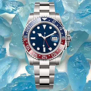 Mens Designer Watches Gold Watch Ceramic Ring 40mm rostfritt stålklocka 3285 Automatisk rörelse Sapphire Watertproof Luminous Business Luxury Watch Montre