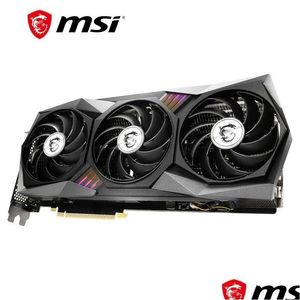 Grafikkort MSI NVIDIA GeForce GTX RTX 3090/3060 TI/3070/3080 Spelkort PC Video Drop Delivery Computers Networking Computer Comp Otelh