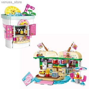 Blocos LOZ Mini blocos de construção Parque de diversões brinquedo Montagem DIY Kids Street Cityscape Educacional 3d presentes para meninos e meninas R231208