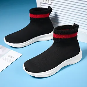 Designer Socks Shoes Women's plush hosiery Shoes Casual Shoes Speed Runners Sneakers flats 35-41