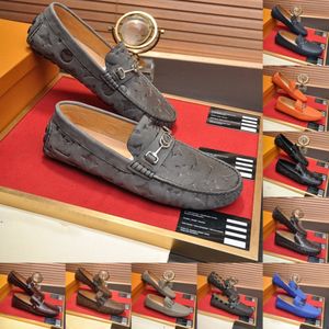 39 modello Fashion Design Uomo Scarpe in pelle Classico Casual Scarpe maschili Mocassino da guida per adulti Mocassini morbidi antiscivolo di lusso per uomo Calzature slip-on