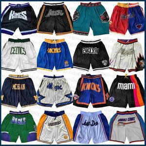 Just DON 2023 Indiana Best Pacer Basketball''nBa''Shorts Los Best Angeles Pink Lakeres Pocket Shorts Memphi Grizzlie Charlottes Hornet Quick