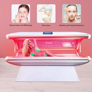 Pain Relief infrared light Device PDT 660nm 850nm Therapy Lamp Full Body LED Light Therapy Bed