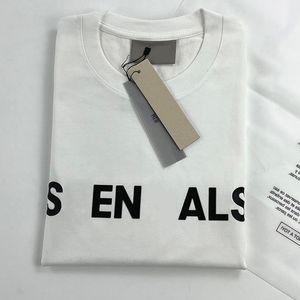 Essentialshirts tshirt 옷 남자 여성 디자이너 부서 짧은 여름 셔츠 T 셔츠 남성 패션 방수 통기성 통기성 Tshirt 패션 브랜드 레터 M2