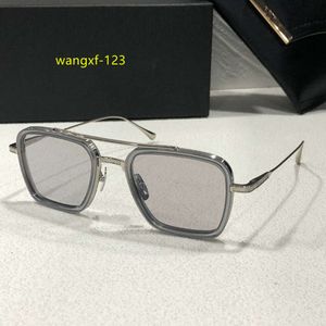 Eine DITA FLIGHT 006 Stark Vintage-Sonnenbrille, 18 Karat vergoldet, Designer-Sonnenbrille für Herren, berühmte modische Retro-Luxusmarke, Damenbrille, Modedesign-Brille