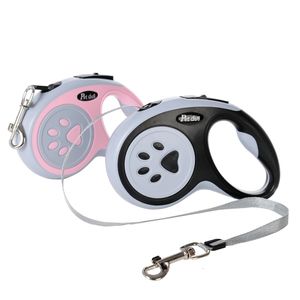 Dog Training Obedience 3 m 5m Nylon Leash Automatic Retractable Durable Cat Lead Extending Puppy Walking Running Traction Roulette For Small Dogs 231206