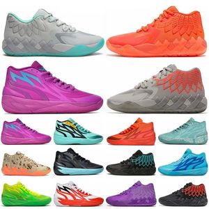 Lamelo boll 1 2,0 mb.01 män basketskor sneaker svart spräng buzz stad lo ufo inte härifrån drottning city rick och morty rock ridge röda mens tränare sport sneakers 40-46