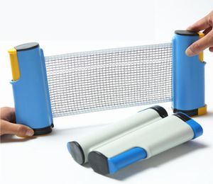 Table Table Tennis Net في أي مكان يمكن سحبه Ping Pong Postnet Rack لأي طاولة صالات رياضية للمنزل المعدات 4 Colors 201225466061