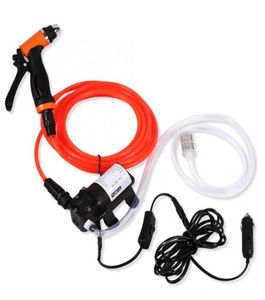 Sprinkler 12V Portable High Pressure Selfpriming Quick Car Cleaning Water Pump Electrical Washer Kit Drop7083613
