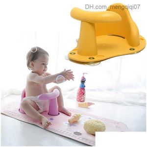 Bathing Tubs Seats Mtifunctional Bathtub Seat Baby Cushion Chair Safety Anti Slip Care Cleaning Toy Dining Drop Delivery Kids Maternit Dhovy