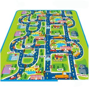 Baby mattor Playmats Foam Play Mat Toys for Childrens barn matta PlayMat Develo Rubber Eva Puzzles 4 Nursery Cute Floor Drop Delivery Mate Dheaj