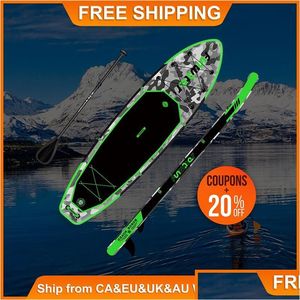 Pranchas de surf Funwater Paddle Board Prancha Stand Up Paddleboard Inflável Tabla Surf Atacado Ca Eu Armazéns Padel Surf Sportin Dhgot