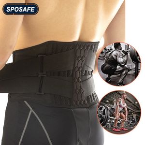 Slimming Belt Lumbar Waist Support Belt Strong Lower Back Brace Support Corset Belt Waist Trainer Sweat Slim Belt for Sports Pain Relief 231202