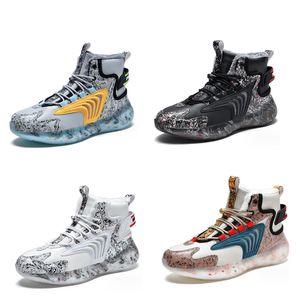 Winter high top basketball shoes couples running popcorn and plush trendy men's sports shoes yakuda Popular Sneakers Store Local dhgate Discount Design boot