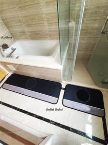JH URABLE Banyo Paspasları Gelgitler Desen Dikdörtgen Halılar Kaymaz Koridor Tuvalet Kapı Halıları Kichen Balkon Sundurma Halı