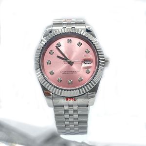 Orologi di lusso Orologio meccanico automatico da uomo di alta qualità 36 / 41MM Tutto in acciaio inossidabile Donna 28/31 Batteria al quarzo Cinturino per orologio da polso in zaffiro super luminoso