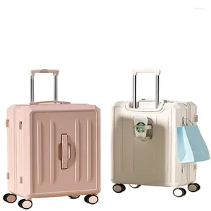 Suitcases Multi Functional Luggage Trolley For Travel Large Capacity High Appearance Password Login Case