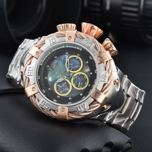 Hochwertige High-End-MENS-Uhren-Designer-Uhren Luxus Vollautomatischer Uhr Mode Stahlstreifen Uhr in7690