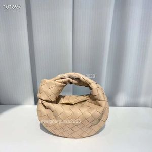 Bun Cassette 2023 Borsa Botegas Borsa classica Venetas Designer Candy Nuovo tessuto annodato Jodie Pelle Cloud Ladies Mini Borse a mano Borsa da polso Portafoglio Eqn5