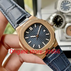 Men's watch, women's watch, mechanical watch (PP) fully automatic mechanical movement, stainless steel dial, sapphire mirror, leather strap, waterproof,jj