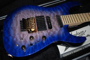 Gorąca sprzedaż dobrej jakości gitarę elektryczną PC-1 Phil Collen Purple Daze Wykończenie podpis Model- instrumenty muzyczne#00288
