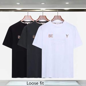 2023 Summer Paris Mens 티셔츠 디자이너 티 럭셔리 플록링 편지 Tshirt T 셔츠 클래식 패션 녹색 여자 짧은 소매 캐주얼면 티셔츠 탑 M-3XL