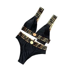 Swim Wear Womens Swimwear Designer Bikini Set Girl Swimsuit Y Beach Waist Chain Er Push Up Spaghetti Summer Bathing Drop Delivery Spor Dhyf8