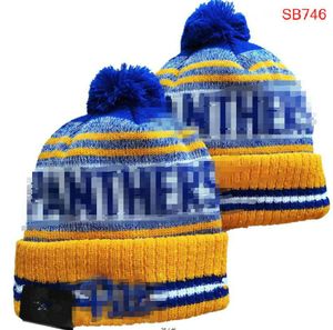 Berretti Alabama Crimson Tide Berretto Pitt Panthers North American College Team Toppa laterale Winter Wool Sport Cappello lavorato a maglia Berretti con teschio