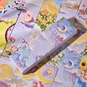 30Pcs Painting Paper Bookmark School Supplies Marcapaginas De Libros Book Mark Writing Accessories Marque Page Bookmarks