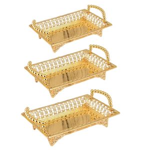 Scatole portaoggetti Vassoio portaoggetti multifunzionale per alimenti con manico organizer da tavolo utilizzato per espositore per biscotti e cupcake, vassoio per frutta 231208