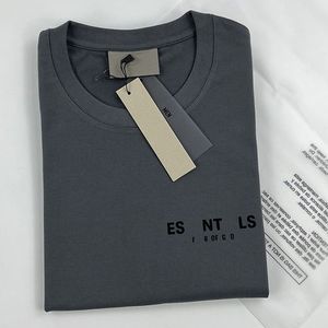 Essentialshirts Tshirt 옷 남자 여자 셔츠 T 셔츠 패션 방수 통기성 통기성 통기성 디자이너 부서 짧은 여름 패션 브랜드 편지와 캐주얼