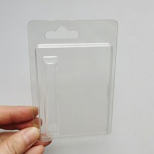 Plastförpackning Vape -patroner Förpackning Blister Case Package Transparent Vape Chamshell Vape Packaging OEM Packaging USA Stock för 1 ml 0,8 ml VAPE -patroner