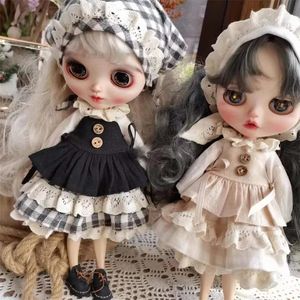 Doll Accessories HOUZIWA Blyth Doll Clothes OB22 OB24 Azone Doll Suit 231208