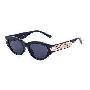 Retro Cat Eye Sunglasses Trendy Street Photos UV Resistant Small Sun Glasses Cross-border Wholesale For Women