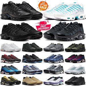 2024 tn shoes terascape plus tns running shoes Unity Mens Trainers Utility Clean White Black Atlanta Marseille Hyper Blue Oreo men women outdoor sneakers