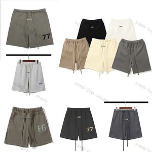 Mens Shorts Ess Tasarımcı Rahat Şort Kadın Unisex Kısa Giyim% 100 Saf Pamuk Spor Moda Büyük Boy S ila XL