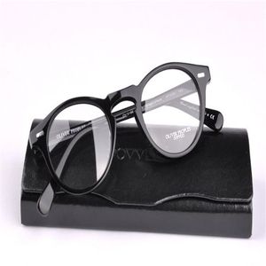 Top quality Brand Oliver people round clear glasses frame women OV 5186 eyes gafas with original case OV5186308y