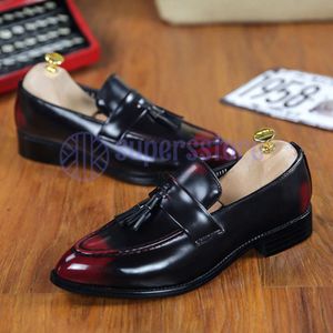 Sapatos de vestido designer nova moda apontou toe sapatos de couro confortável masculino deslizamento-on casamento para melhor qualidade zapatos de vestir