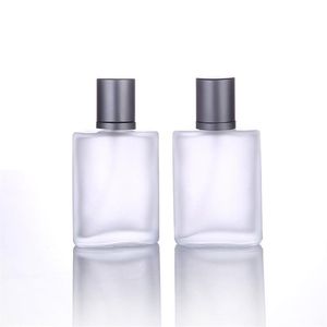 1 pçs 30 50ml vidro fosco recarregável spray garrafa pulverizável garrafa vazia tamanho de viagem garrafas portáteis perfume reuse346s