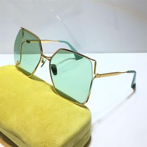 occhiali da sole da donna classici Summer Fashion 0817 Occhiali da vista in metallo stile e montatura in plancia Lenti con protezione UV di alta qualità 0817S316I