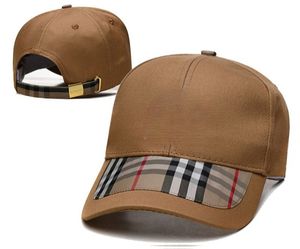 Nya designers hatt lyxiga modebokstäver baseball cap rand sömmar kvinnor män sport boll mössor utomhus rese sol hatt b-15