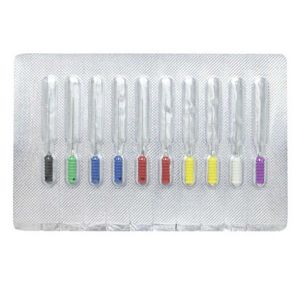 Buon Prezzo Materiale Dentale Per Uso Manuale Nervo Dentale Spilla Dentale Canalare Lime 21mm/25mm Spinato Spilla